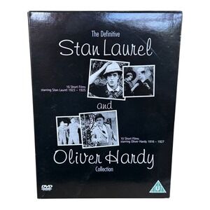 The Definitive Stan Laurel and Oliver Hardy Collection 26 Short Films 5-DVD Set